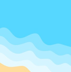 abstract background with waves