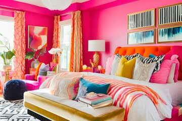 interior of a bedroom