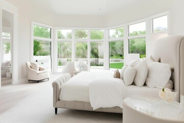 modern living room with sofa