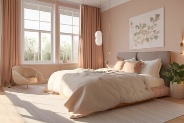 bedroom with bed