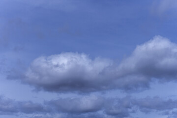 Fototapeta premium A sky landscape with clouds. Vector fluffy texture background