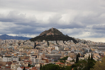 view of the city Athens