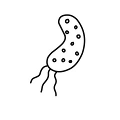 Doodle Bacteria 