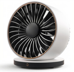 white plastic fan