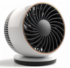 white plastic fan