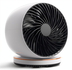 white plastic fan