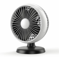 white plastic fan
