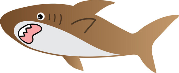 cute shark cartoon acute shark cartoon art, sea animalt, sea animal