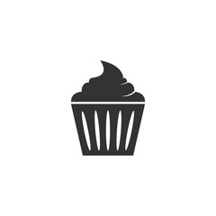 Cake sign icon vector illustration design template