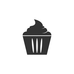 Cake sign icon vector illustration design template