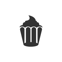 Cake sign icon vector illustration design template