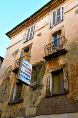 the historic center of Ceprano Frosinone Italy