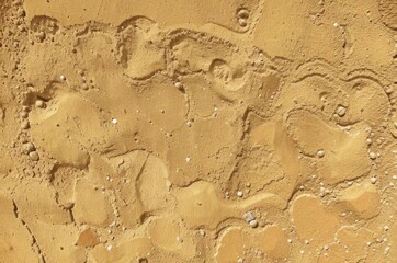 River sand background, texture top view.