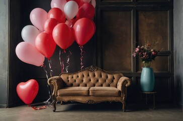 Elegant Celebration with Colorful Balloons