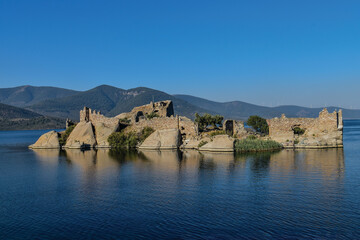Lake Bafa hosts the ancient city of Herakleia, blending natural beauty with ancient ruins, defying...