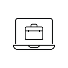 Online Business vector icon