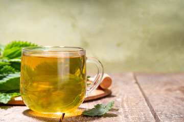 Nettle Tea hot plant drink