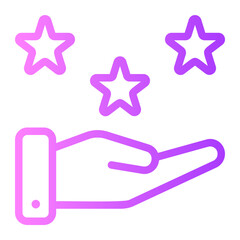 Fototapeta premium testimonial line icon