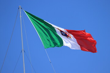 Civil Naval flag of Italy