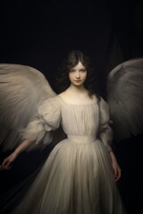 Angel with wings