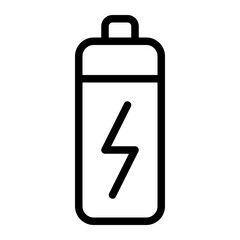 battery line icon