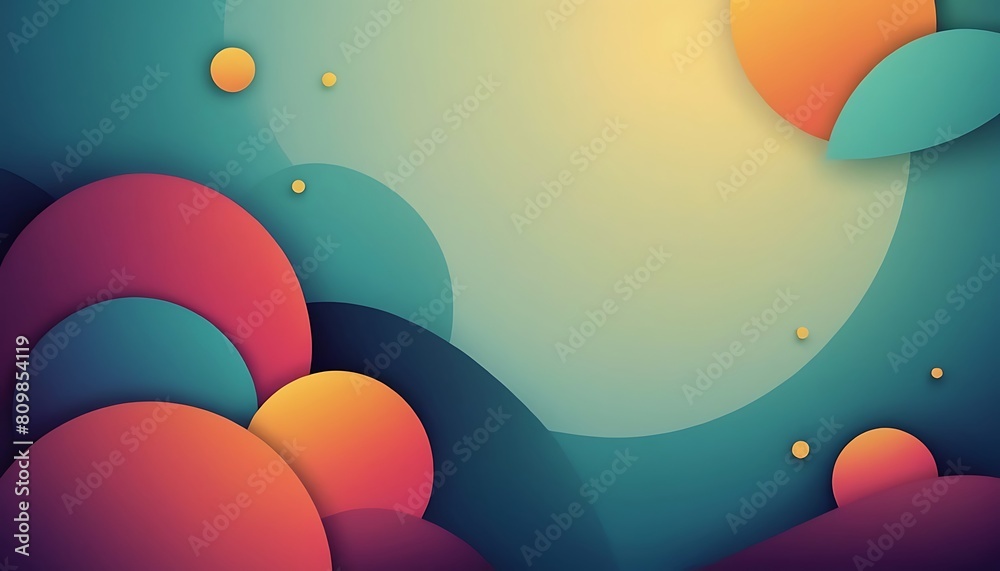 Poster abstract vector wave technological lines background with space of your text.