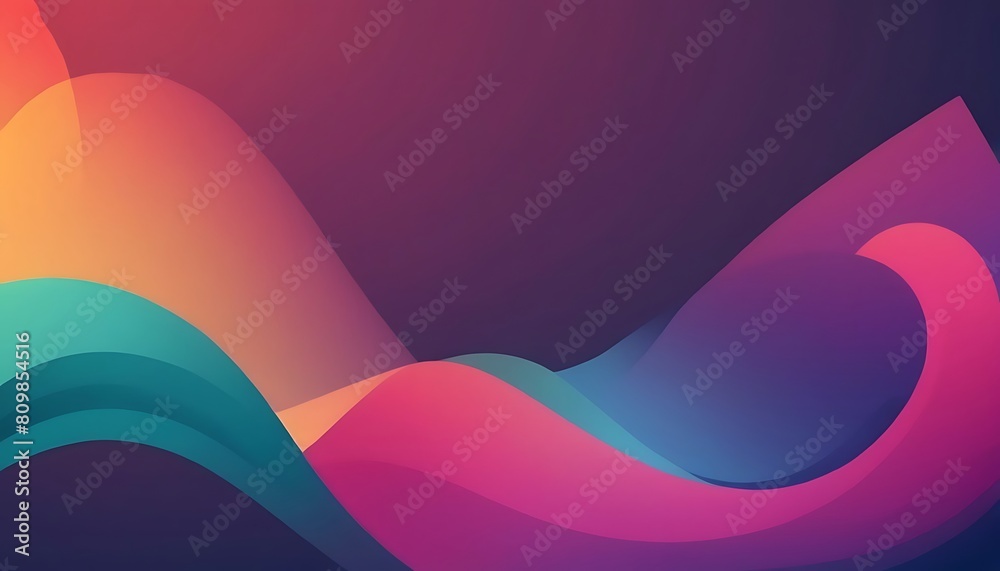 Poster Abstract vector Wave technological lines background with space of your text.