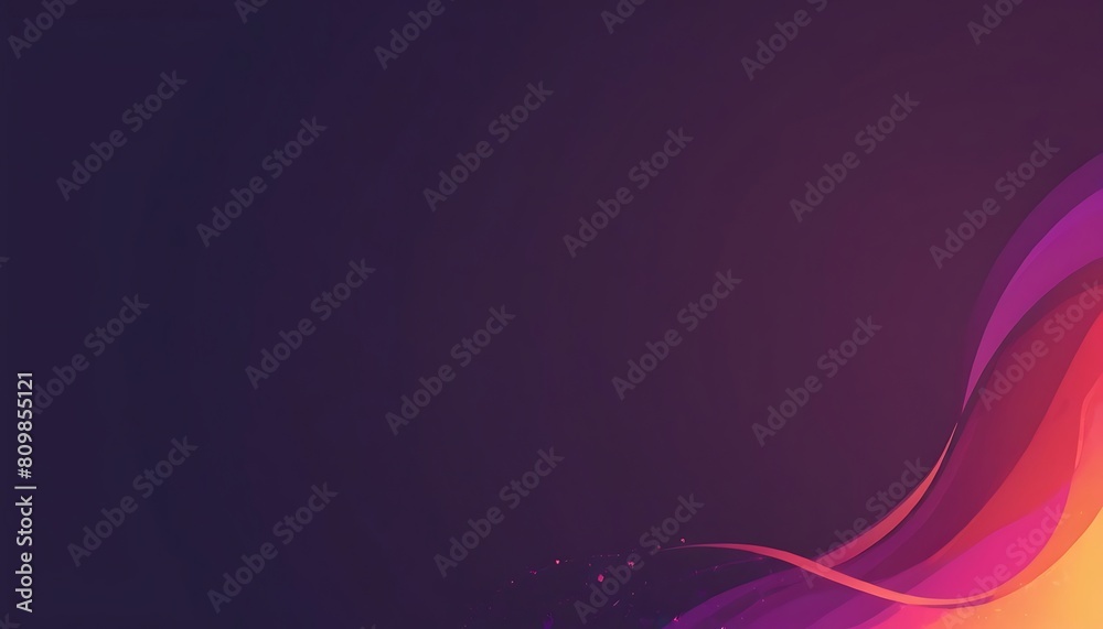 Poster Abstract vector Wave technological lines background with space of your text.