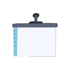 board electronic whiteboard cartoon. class office, sketch draw, team woman board electronic whiteboard sign. isolated symbol vector illustration