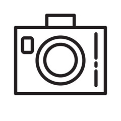 Camera Essentials Photo Line Icon