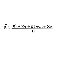 mathematical statistical formulas