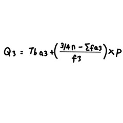 mathematical statistical formulas