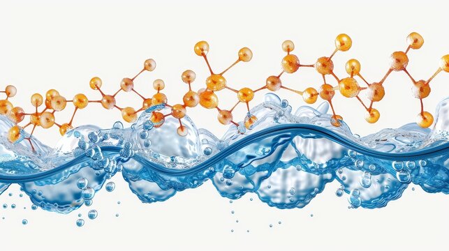 Close-up of a colorful oil spill on water, showcasing its iridescent sheen.