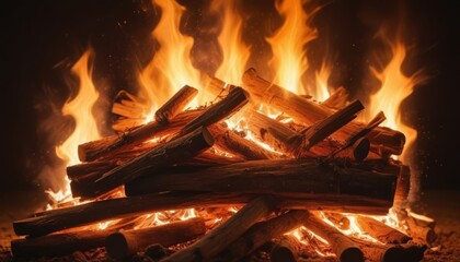 sparks of bonfire night background
