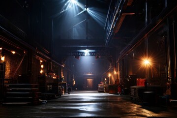 Metallurgical industry, steel mill interior