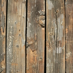 Rustic wooden background with aged timber boards. AI generative innovation brings out the organic charm.