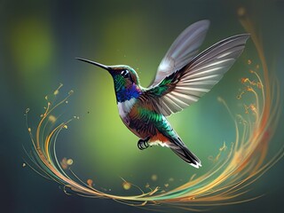 Fototapeta premium A colorful macaw with a bright red beak perched on a tree branch