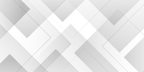 Abstract minimal geometric white and gray light background design.Abstract white background poster with dynamic. technology network Vector illustration.background brochure website flyer certificate .
