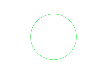 green circle button