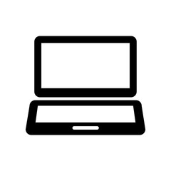 Laptop icon template