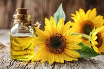 Immerse in the purity of sunflower oil, its transparent hue and smooth texture enchanting, an excellent choice for wallpaper