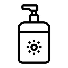 Sunscreen Icon