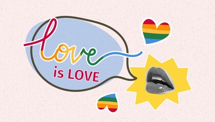 love. LGBT people. freedom. flag. rainbow. happiness. bisexual. parade. the story of the month. LGBT parade. a collage for a banner and a post. gender. love is love. freedom. freedom of speech. advert