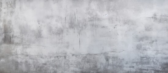 Obraz premium The background of a cement wall has a gray and white polished mortar texture providing a copy space image