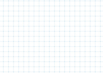 シンプルな四芒星と点線の方眼紙パターン、正方形グリッドのパターン