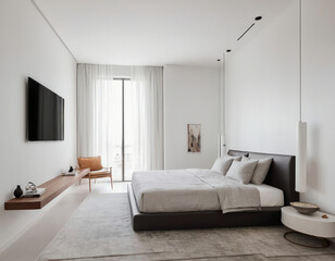 interior of a bedroom