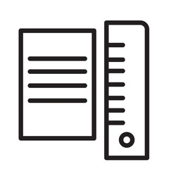 Education Elementary School Line Icon