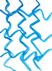 Set of abstract watercolor brush strokes painted background. Watercolor elements for your design. Watercolor background 90s and 2000s