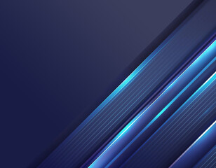 Obraz premium Premium background design with diagonal dark blue line pattern. Horizontal template for digital lux business banner, contemporary formal invitation, luxury voucher, prestigious gift certificate
