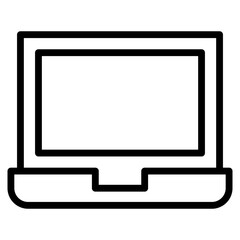 Laptop Icon For Design Element